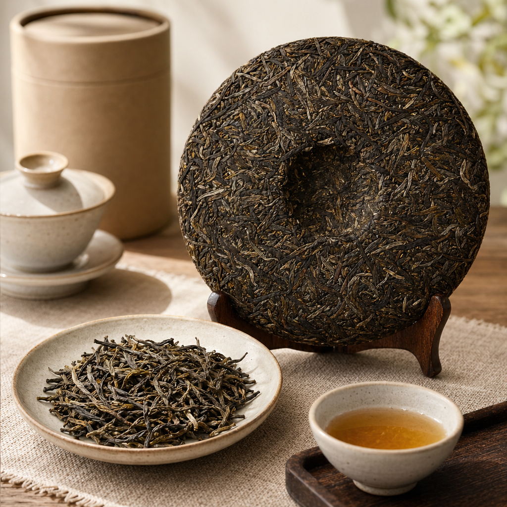 2015 Sheng Pu-erh Cake hero product image