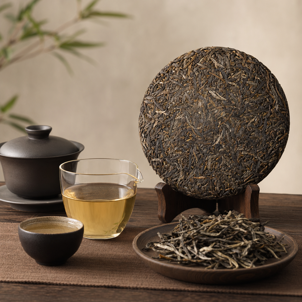 2015 Sheng Pu-erh Cake brewing service image