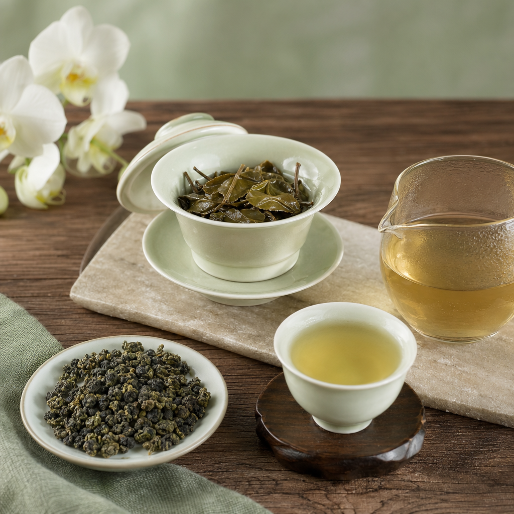 Ali Shan brewing service image
