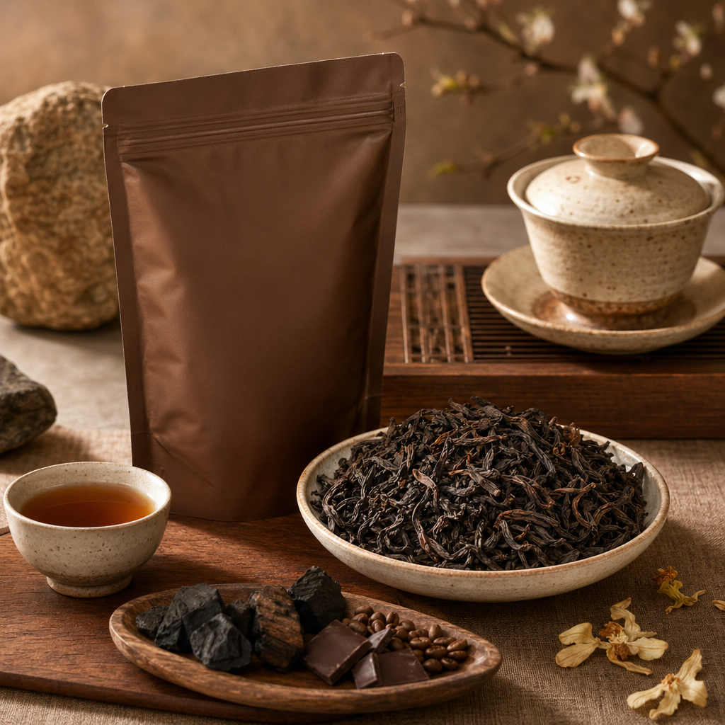 Da Hong Pao packaging lifestyle image