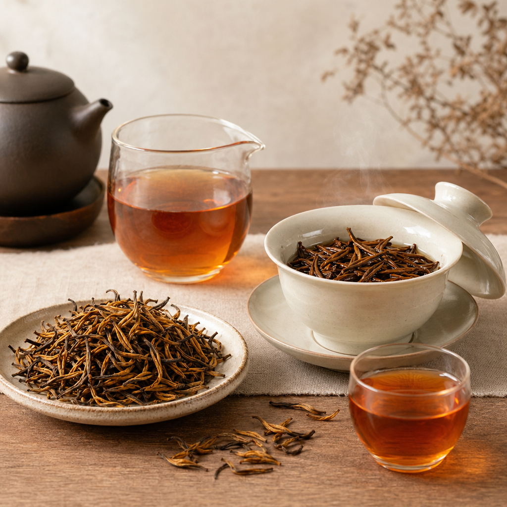 Dian Hong Gold Buds brewing service image