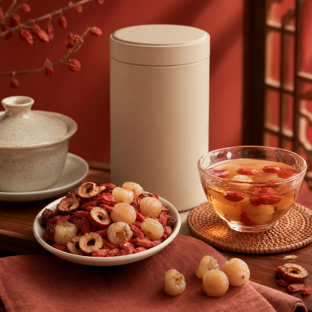 Goji & Longan packaging lifestyle image