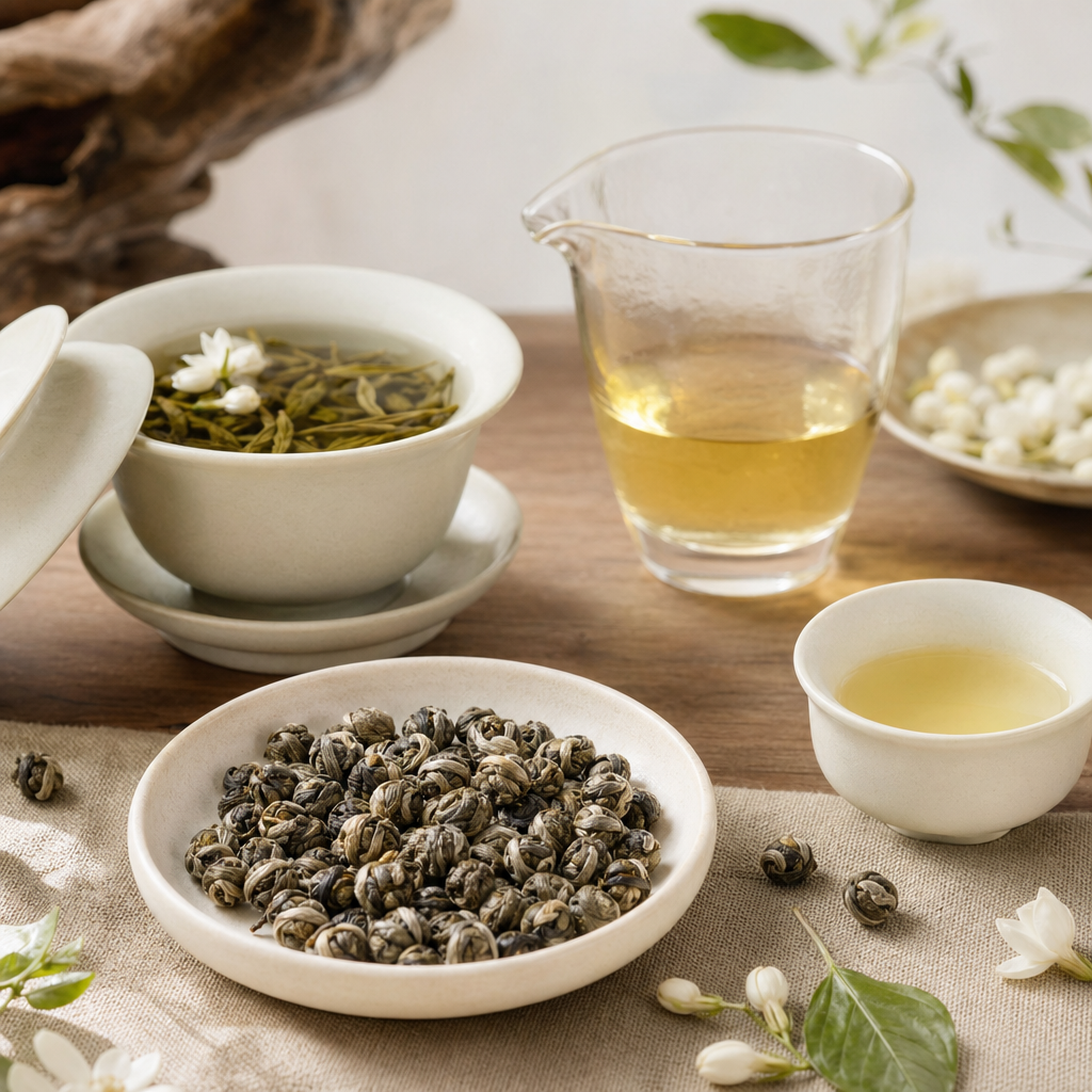 Jasmine Pearl brewing service image
