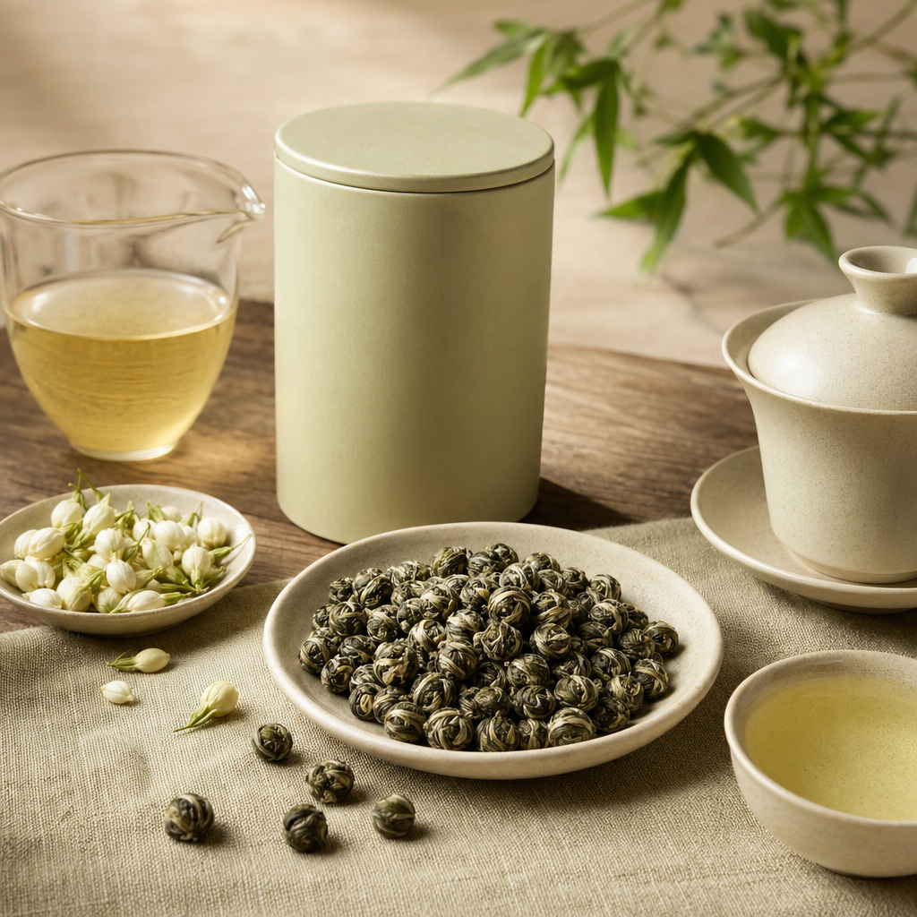 Jasmine Pearl packaging lifestyle image