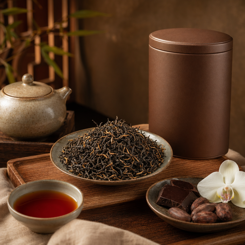 Keemun Hao Ya packaging lifestyle image