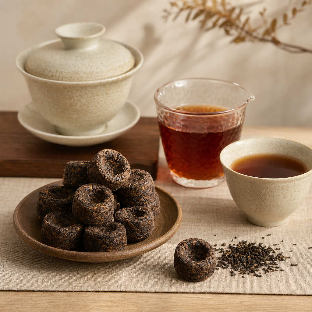 Ripe Mini Tuocha brewing service image