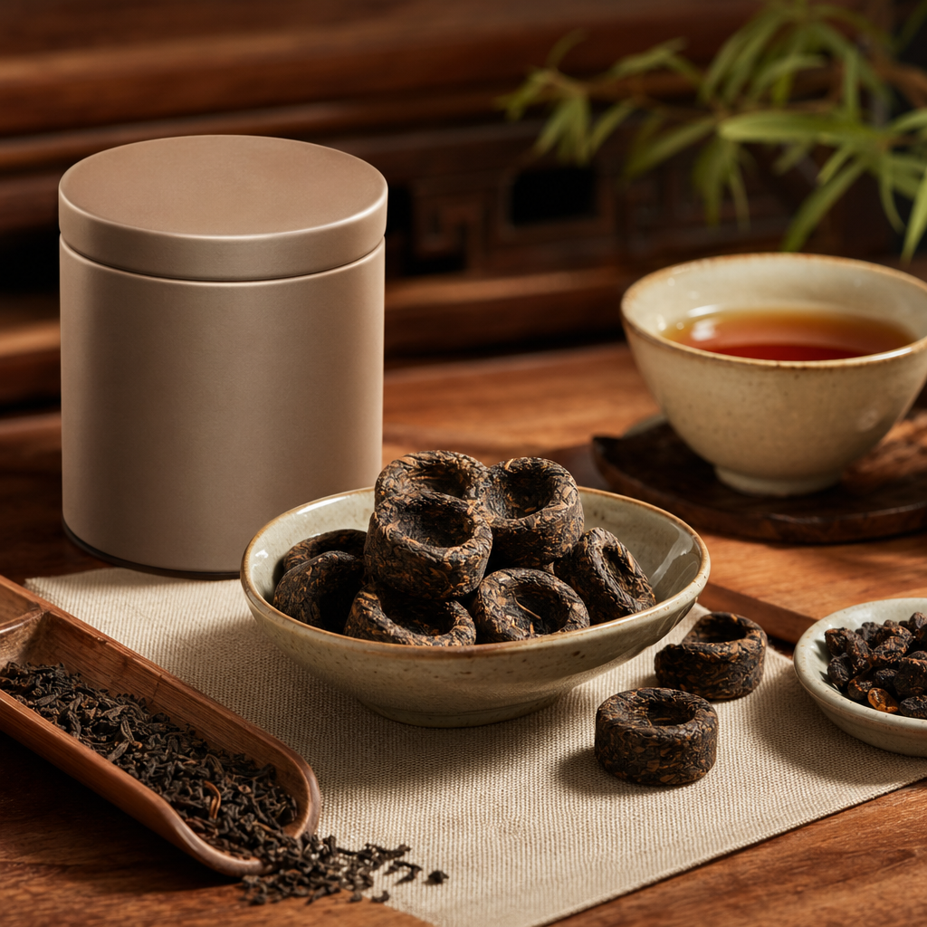 Ripe Mini Tuocha packaging lifestyle image